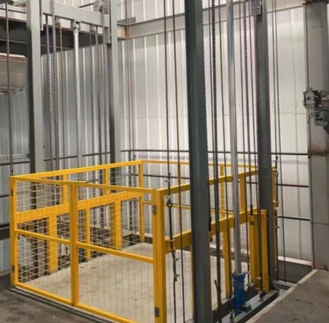 友好导轨式升降机一般加工周期